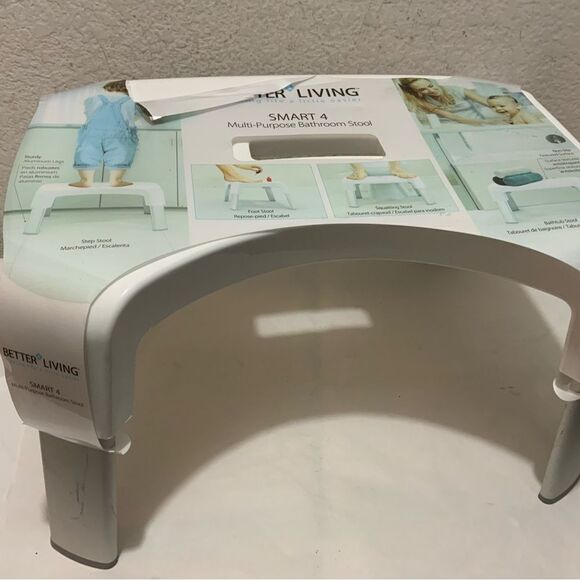 The SMART 4 Multi-Purpose Bathroom Stool - Picture 4 of 7